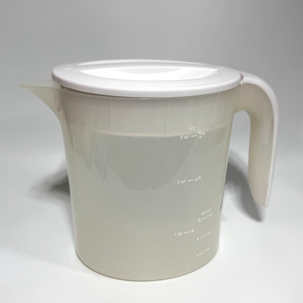 3 Qt Replacement Pitcher TP70 White Lid for TM70 Mr. Coffee Iced Tea Maker RARE